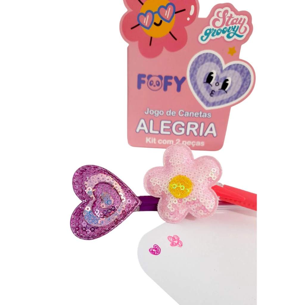 CANETA GEL FOFY C/2